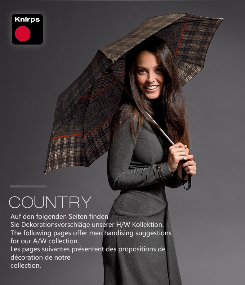 knirps克尼普斯德国全自动三折伞折叠雨伞男女晴雨伞户外伞防雨伞