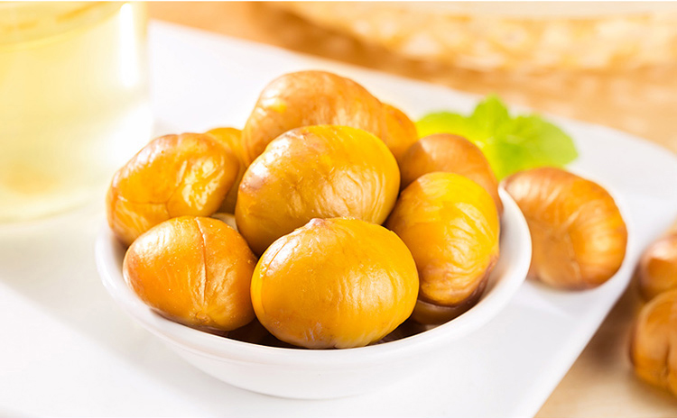 【良品铺子】板栗80g*2袋 燕山甘栗仁 休闲零食坚果炒货