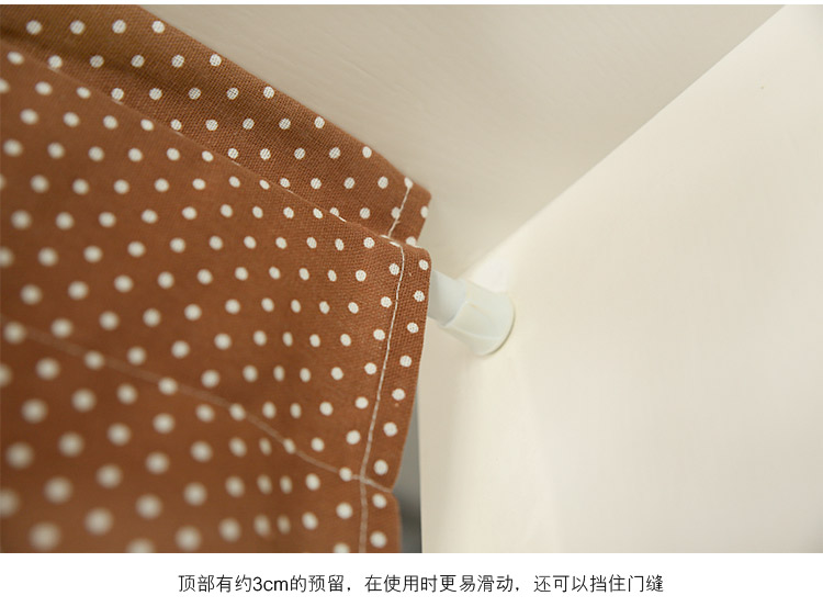 
                                        名杨织秀 【赠送门帘杆】布艺风水门帘日式半帘浴室隔断门帘 园艺师                