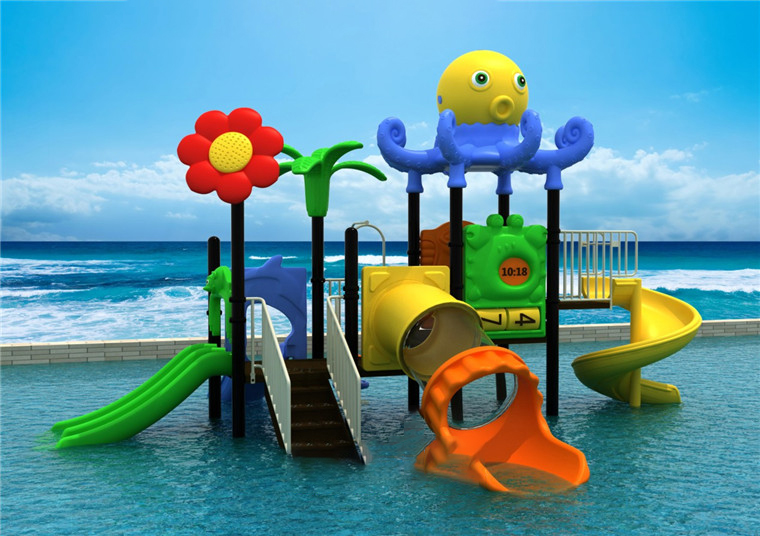 水上滑梯游泳池组合儿童乐园滑梯大型户外室内戏水玩具设备幼儿园滑梯