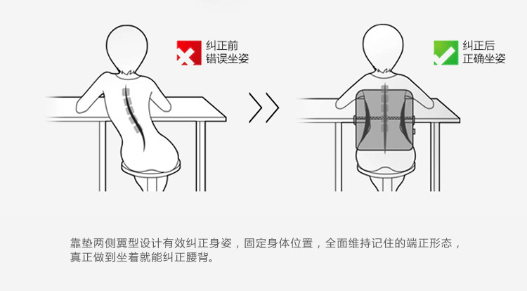 绅雅毛绒抱枕靠垫 汽车靠枕 座椅靠背垫 孕妇慢回弹腰托腰枕 法兰绒腰靠  宝蓝 30x33cm