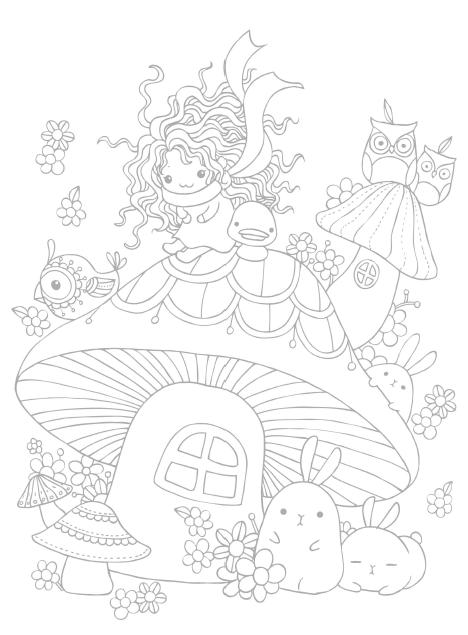 彩笔就是魔法棒与poom一起为童话故事涂色 韩朴贤珍绘 艺术 书籍