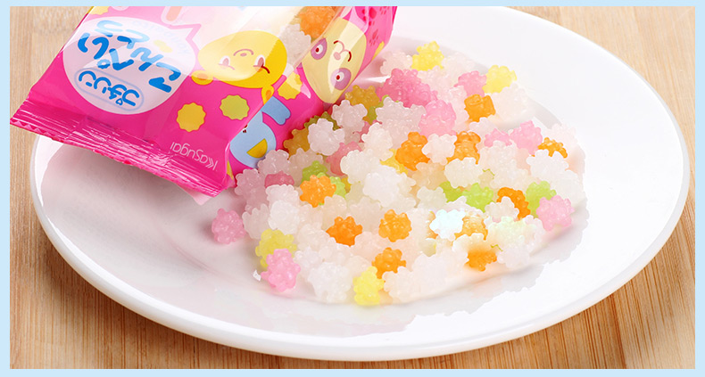 春日井 开心花硬糖50g/袋 日本进口休闲零食品儿童糖果