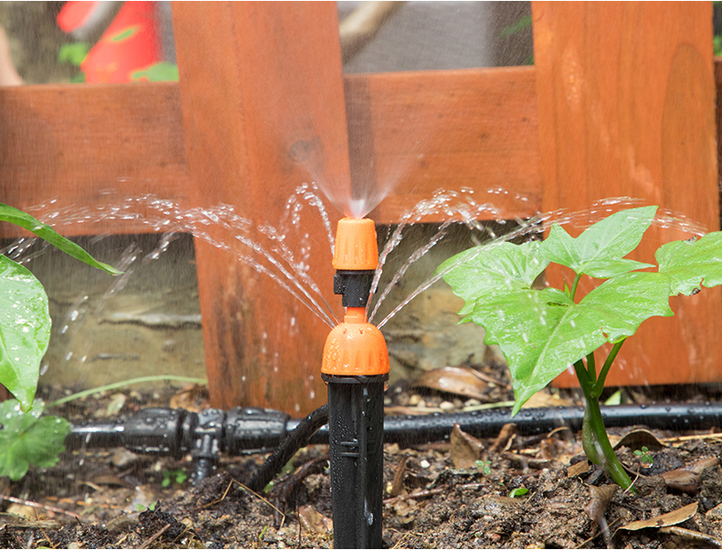 自动浇花器家农用大棚灌溉滴灌系统降温除尘浇水神器喷嘴铜雾化喷头10