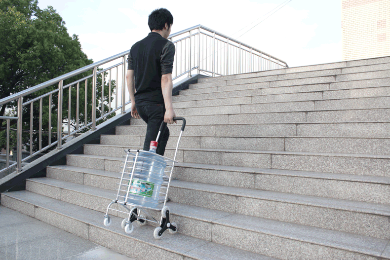 小米mi生态同款购物车爬楼买菜车折叠便携手拉车铝合金小拖车上楼梯车