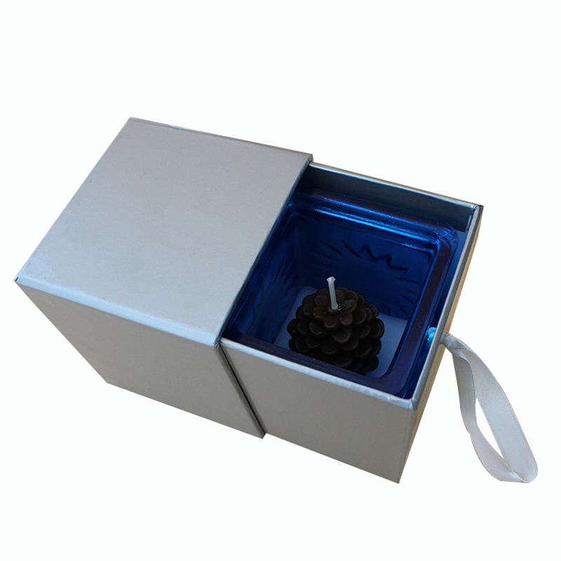 
                                        AI-Gift 蜡烛方形玻璃杯 无烟香薰蜡烛 绿茶味                