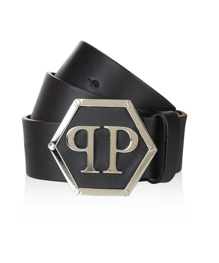 菲利普.普兰philipp plein男士皮带黑色牛皮am770699_ny167 90