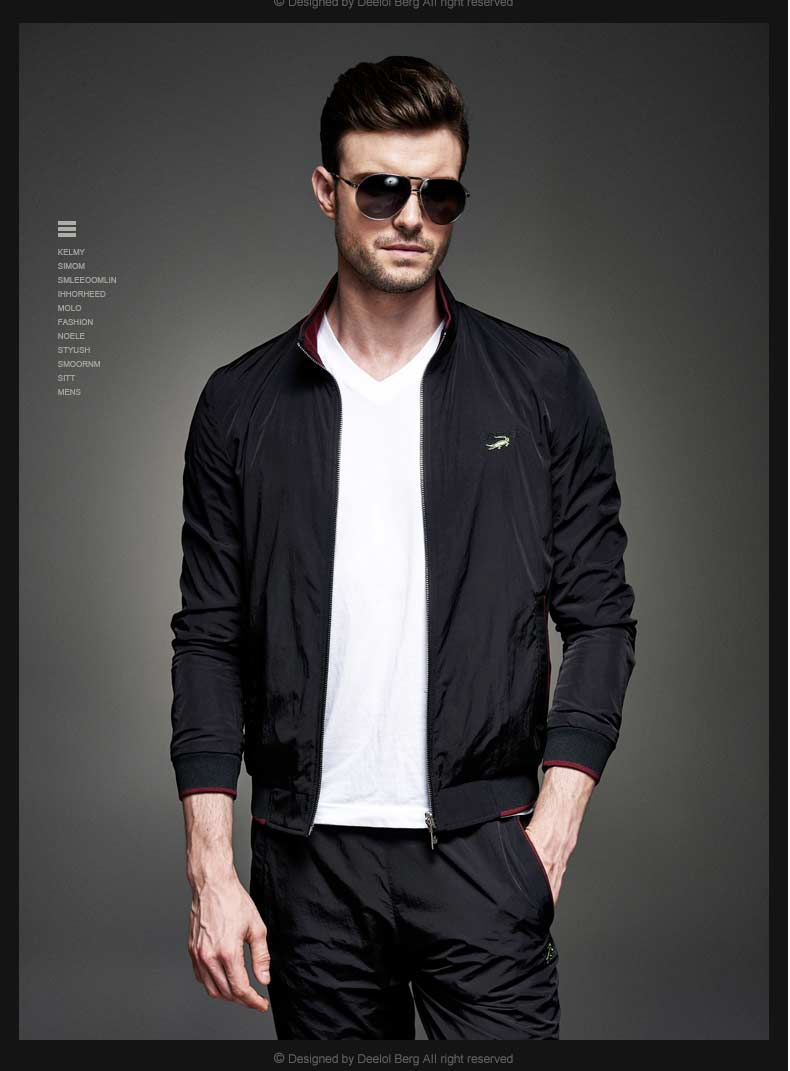 【cartelo】卡帝乐鳄鱼春季新款男士夹克