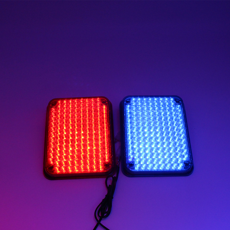 保安亭led报警灯 户外治安爆闪警示灯 岗亭警灯红蓝频闪灯12v 220v