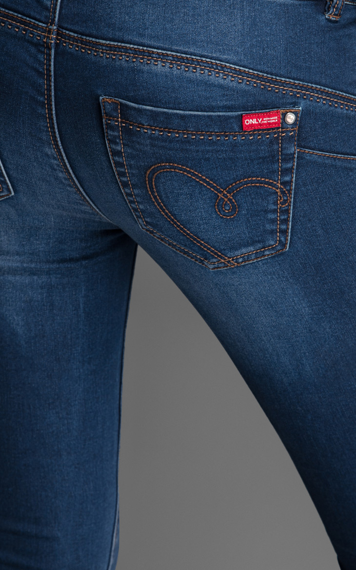 桃心图案后口袋