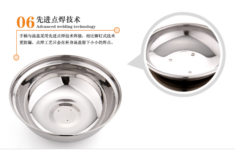 
                                                            合兴利不锈钢快餐杯加厚双层成人上班带饭分隔食堂打饭餐盒三层分格便当盒便携1人简约儿童学生快餐杯                