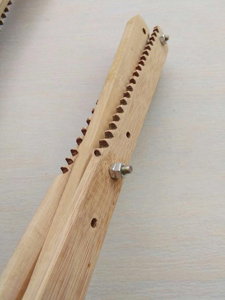 竹夹子夹鳝鱼的黄鳝夹 鳝鱼夹子 控鱼器垃圾夹泥鳅夹子竹子竹片夹l1