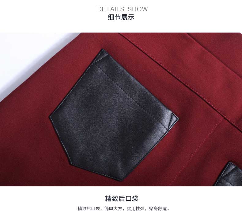 丽尚佰莲女士外穿打底裤女秋冬加绒加厚皮裤铅笔裤休闲裤子女 L988# 黑色不加绒 L