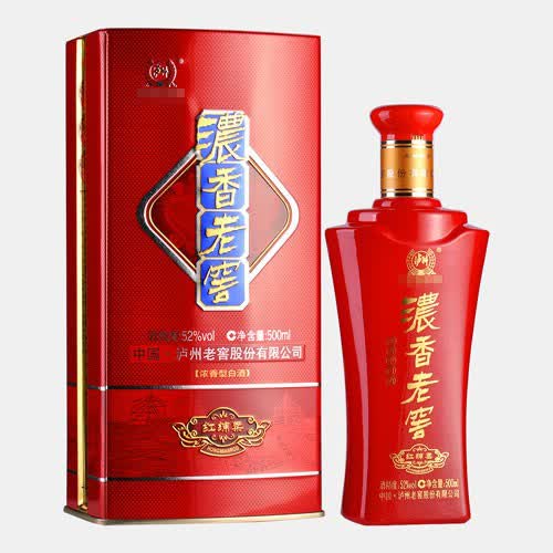 【酒厂直供】泸州老窖52度红绵柔500ml (2013年) 浓香型白酒 酒仙网
