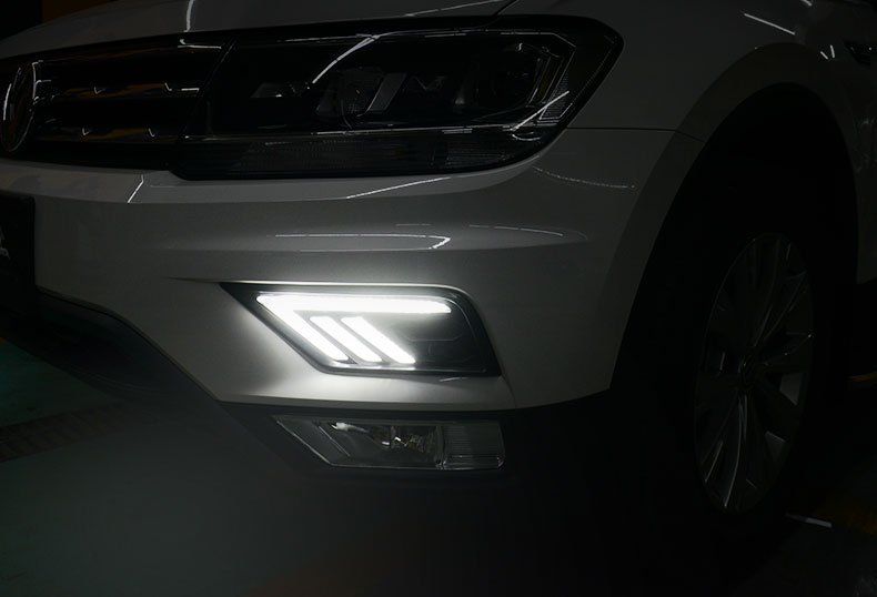 车炫仕 途观l日行灯途观l大灯途观l改装装饰配件日间行车灯导光灯途观