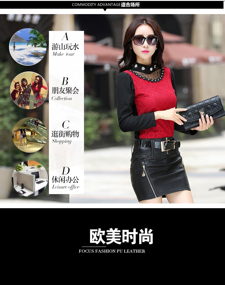 
                                        意雅俪半身裙女 2018秋冬季新款毛呢格子半身裙高腰中长款港味复古a字裙YW2081 黑白色 S                