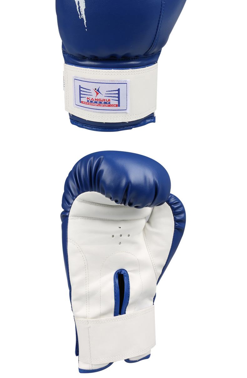 康瑞拳击手套拳套泰拳散打仿皮专业成人拳套 打沙包沙袋 男女比赛训练