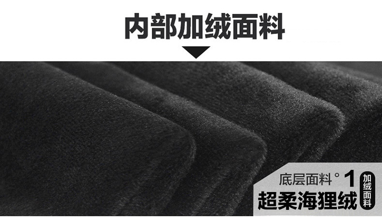 尼恩赛斯 高腰外穿打底裤女小脚裤长裤显瘦大码弹力铅笔裤 黑色黄金绒 L