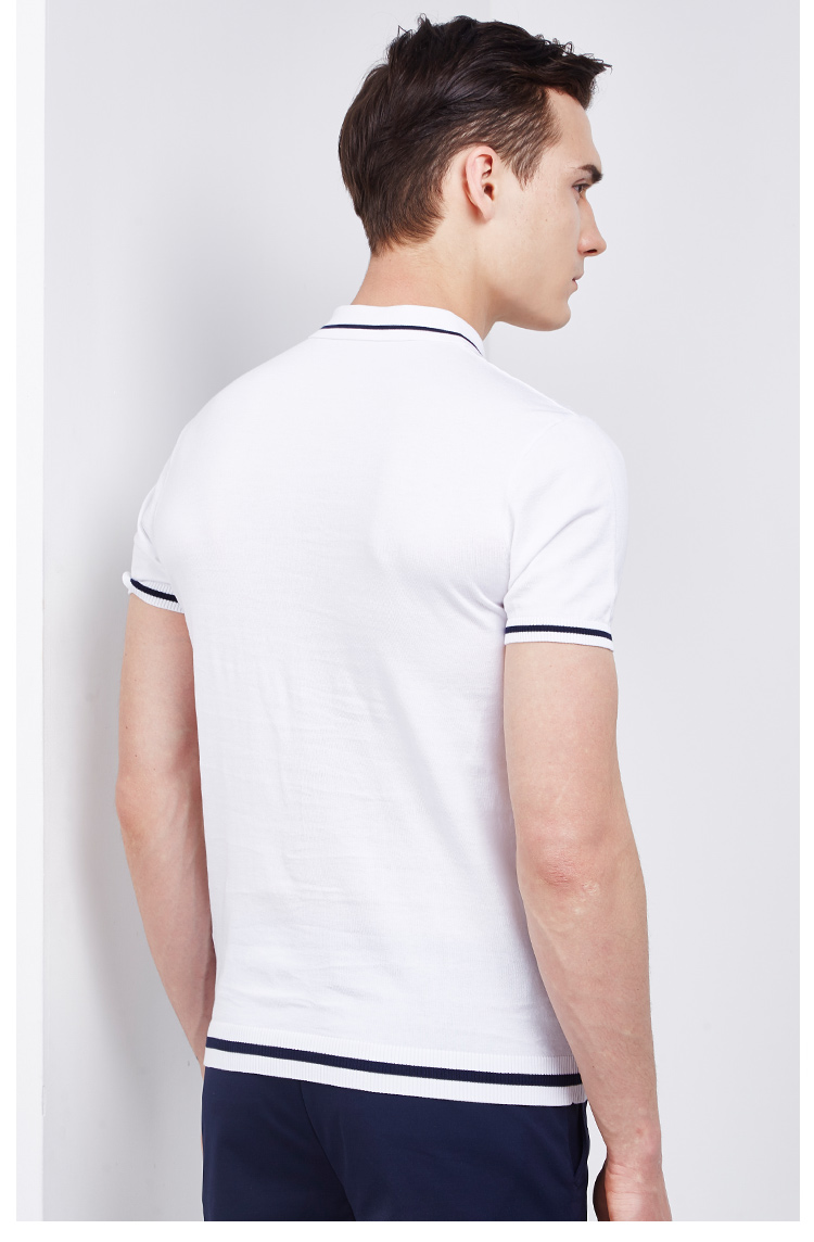 法派fapai 针织衫 针织衫w2a0162j11 商务休闲 白色50码