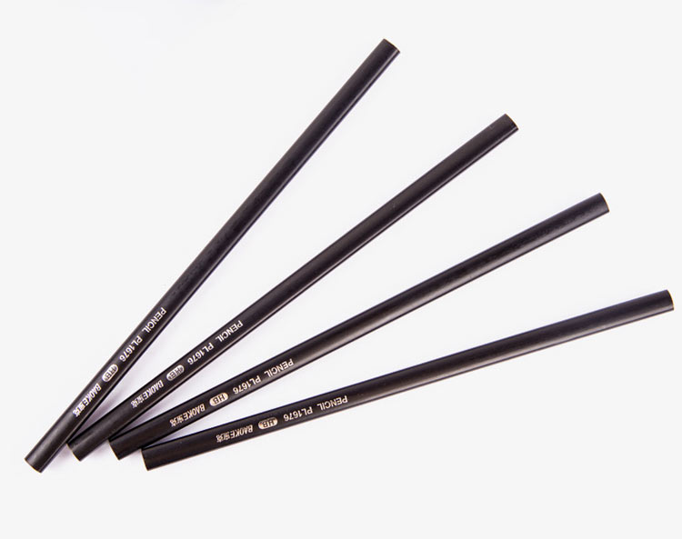 包邮 宝克黑木铅笔 hb学生铅笔 炭笔 素描笔 三角铅儿童铅笔 美术铅笔