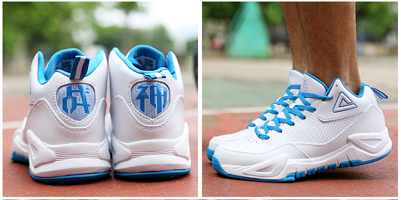 匹克da520511正品peak男鞋篮球鞋透气高帮男鞋耐磨减震战神运动鞋男