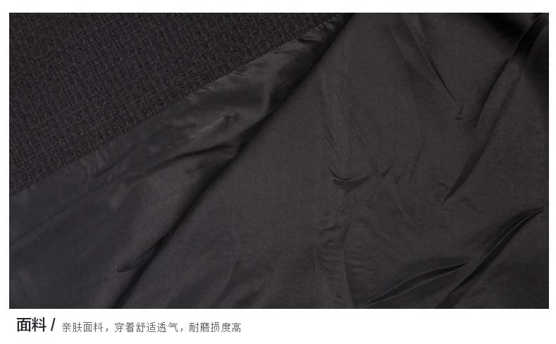 G2000/woman 女式通勤百搭 商务休闲长袖风衣外套 41221013 99黑色 34/160