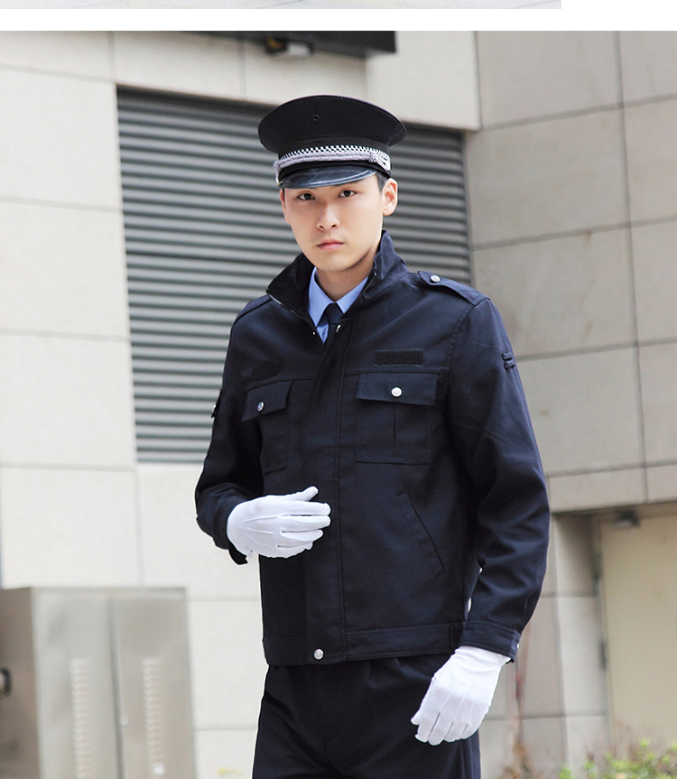 翰狼 酒店新式保安服套装 保安春秋外套 女保安工作服套装 男长袖工作