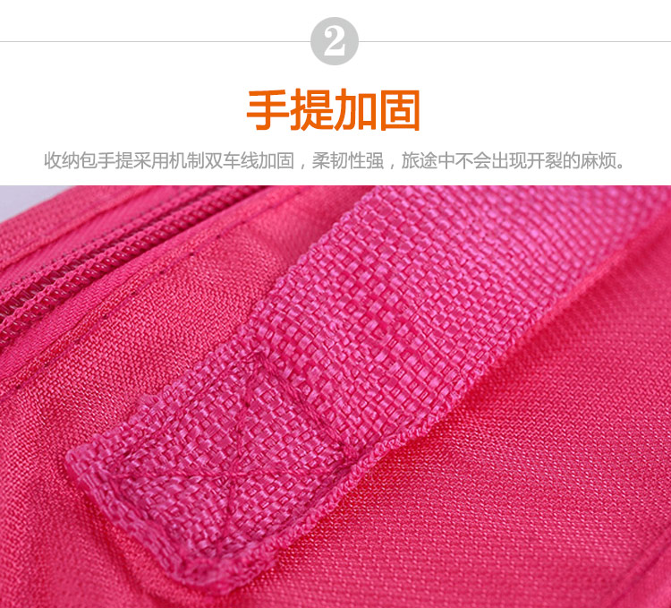 
                                                            LUC life 旅行收纳袋7件套行李分装整理包旅游衣物收纳整理袋内衣收纳包套装 深蓝色                