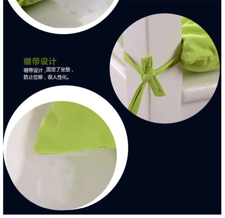 
                                                                                月畔湾磨毛九针椅垫纯色超柔素色珍珠棉坐垫子沙发垫 咖啡色 40*40cm                