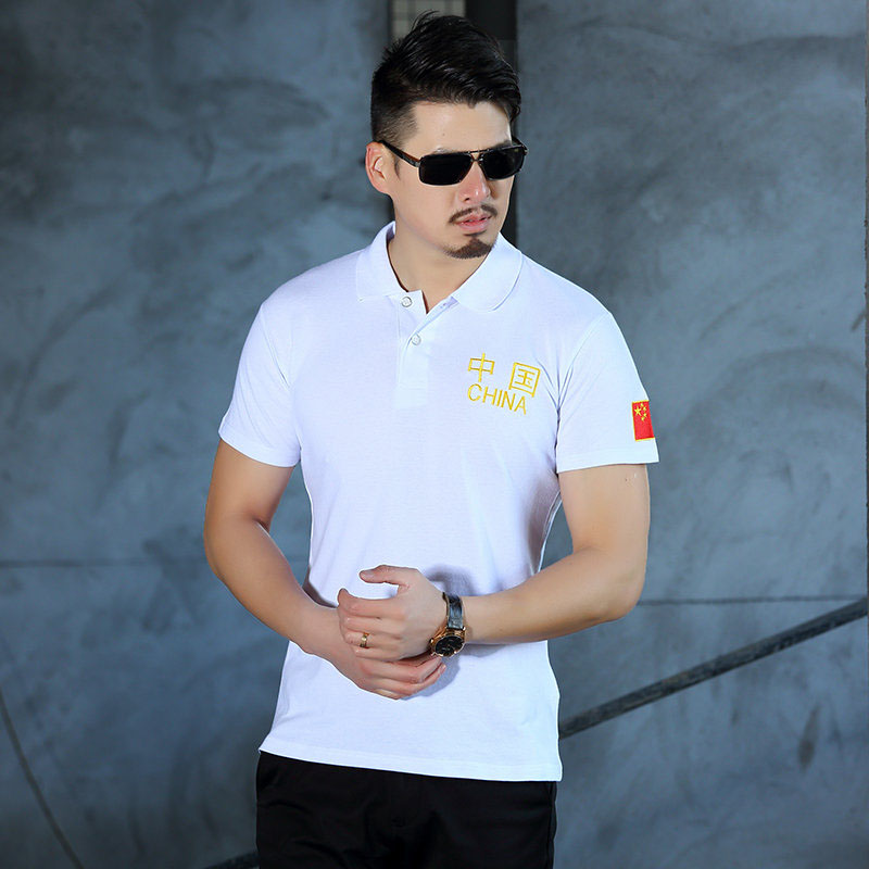 中国风polo衫 黑色 l 商品编号:10170065482 店铺: 海霸男装专营店