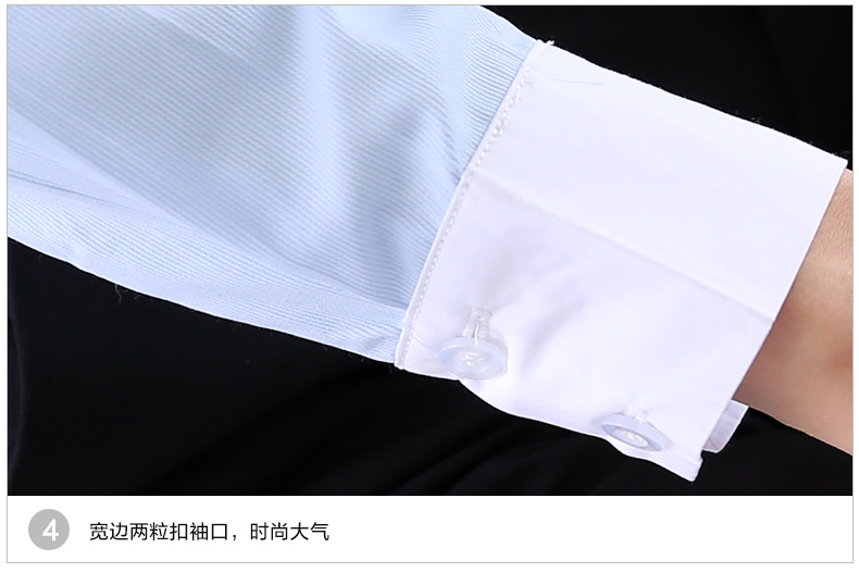 
                                        LEITINGK 2016春装长袖修身显瘦韩版小立领衬衫女 浅蓝色 XL                