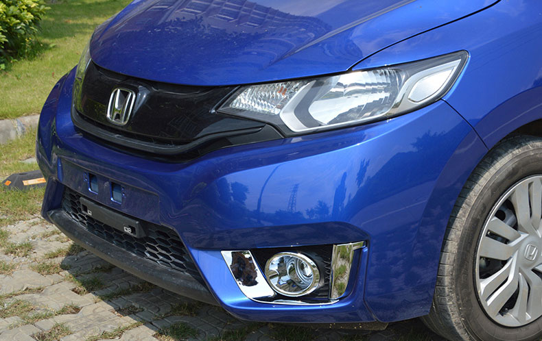 斯沃德 专用于14飞度前雾灯框 本田新飞度前雾灯罩雾灯圈 飞度前雾灯