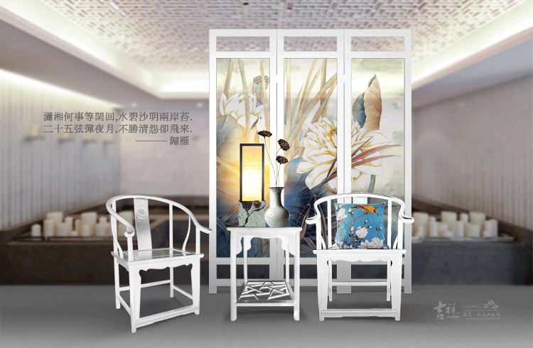 吉祥家 新中式抱枕套靠垫 鹂欢歌 创意沙发靠枕 工笔画麂皮绒靠背 花鸟蓝色靠枕 床头靠枕 抱枕鹂欢歌 45*45cm(不含芯)