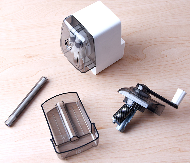 晨光手摇削笔机转笔刀 优品削笔器男孩女孩幼儿园小学生卡通耐摔