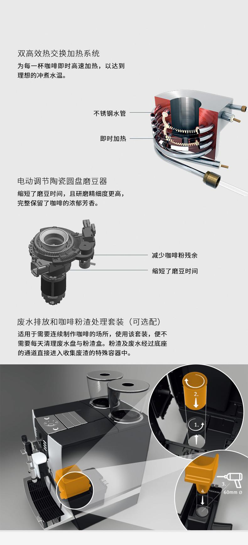 优瑞咖啡机gigax3cprofessional