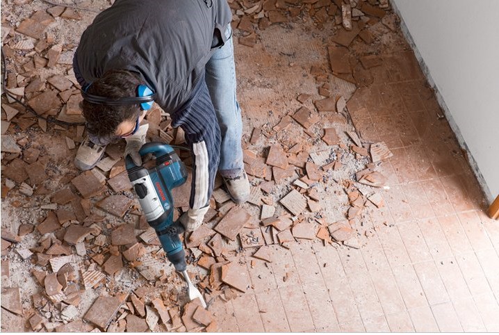 博世bosch德国原产五坑电镐gsh9vcgsh11vc凿削开槽机减震电动工具gs