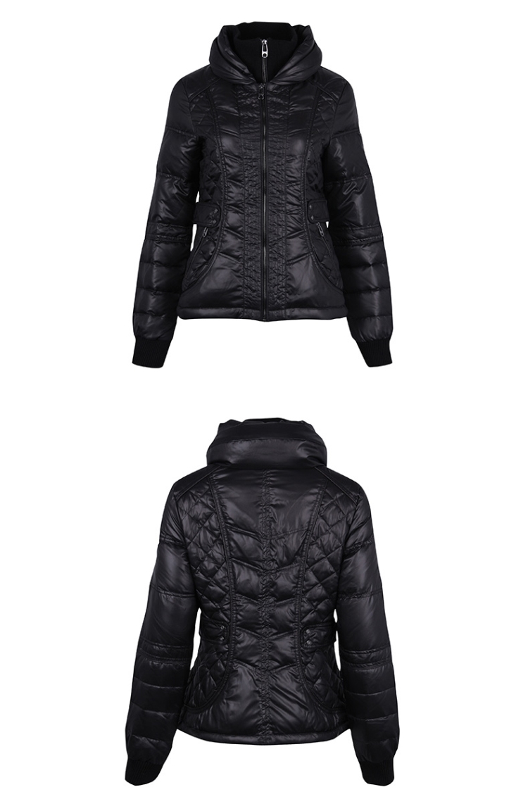 guess羽绒服女短款 女士冬季立领修身保暖外套 w3322emd284 红色-flrd