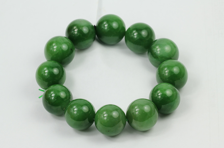 和田碧玉手链 129克【图片 价格 品牌 报价】-京东