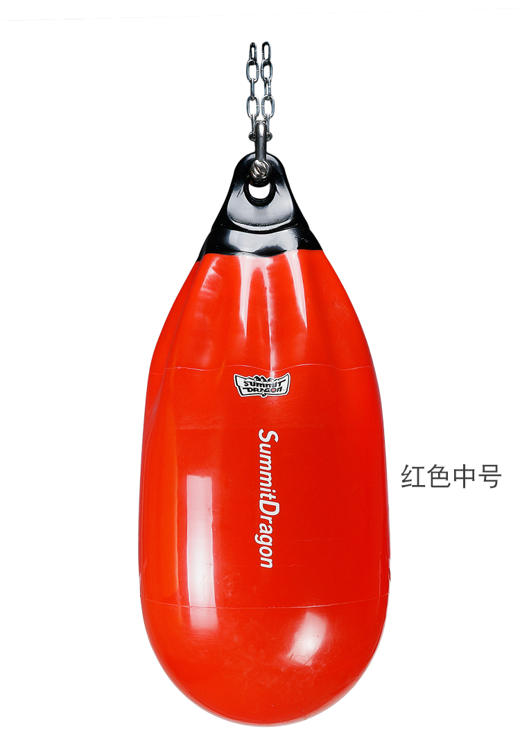 summitdragon拳击水沙袋注水沙袋水沙包家用吊式水袋拳击水球中号红色