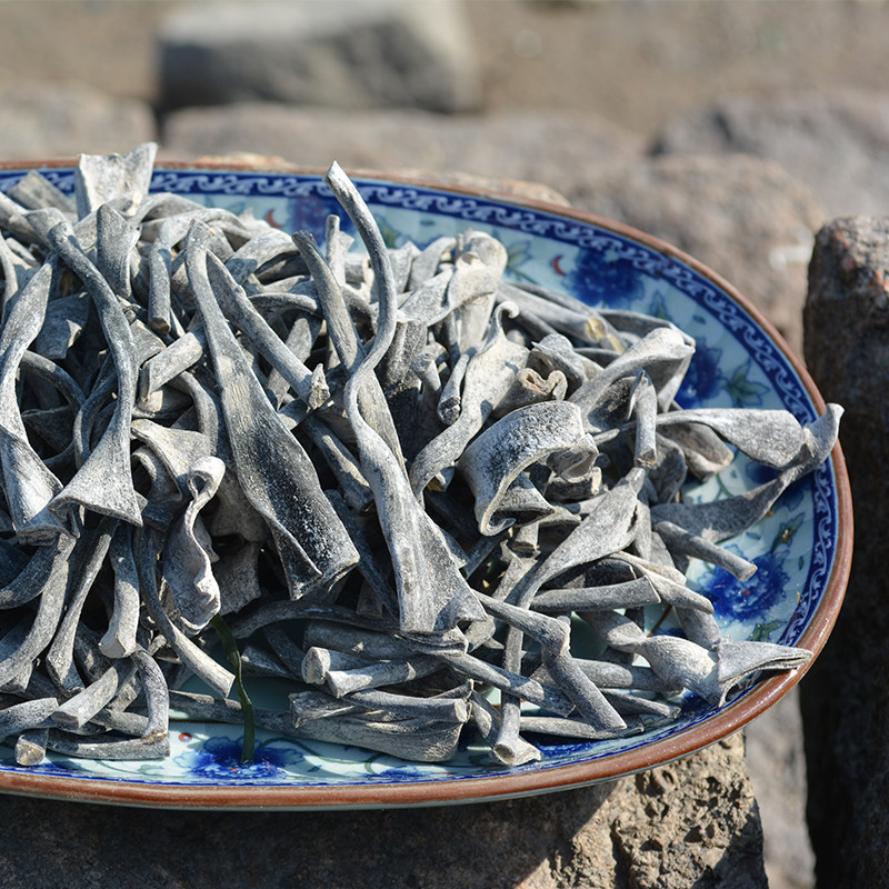 博多客 海带头 干货 日晒 厚新鲜干海带根 特产 1.5kg