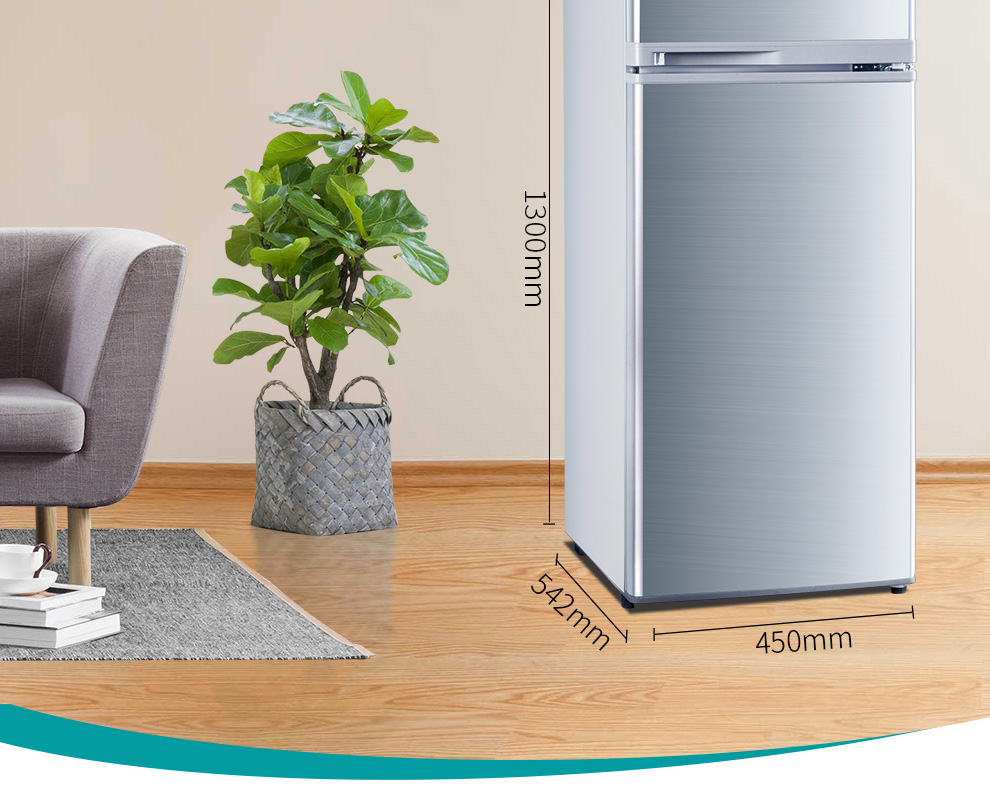 星星(xingx) bcd-143ec 双门迷你小冰箱 家用143l冷藏冷冻小型电冰箱