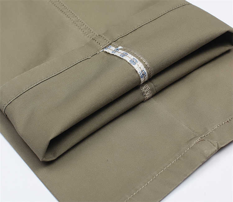 金栗鼠男春夏薄款休闲裤2016韩版时尚修身休闲男裤 深卡其色 29码2尺2