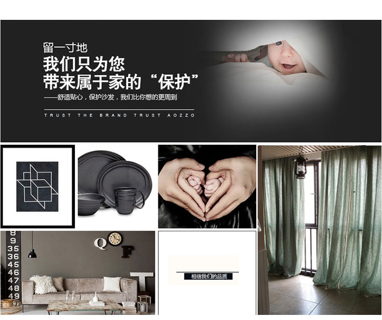 
                                        【可定制三件发顺风】纯棉世家 沙发垫套装AB版双面田园系列沙发套罩 桌布垫子 八瓣花-银灰 110*180cm三人座                