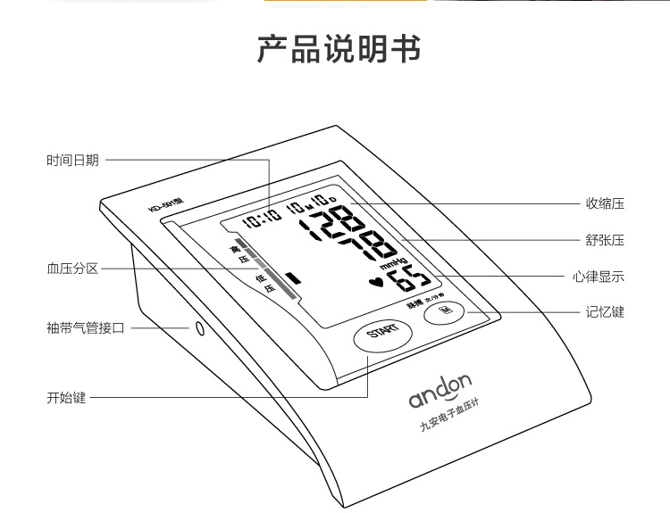 九安5907血压计说明书图片