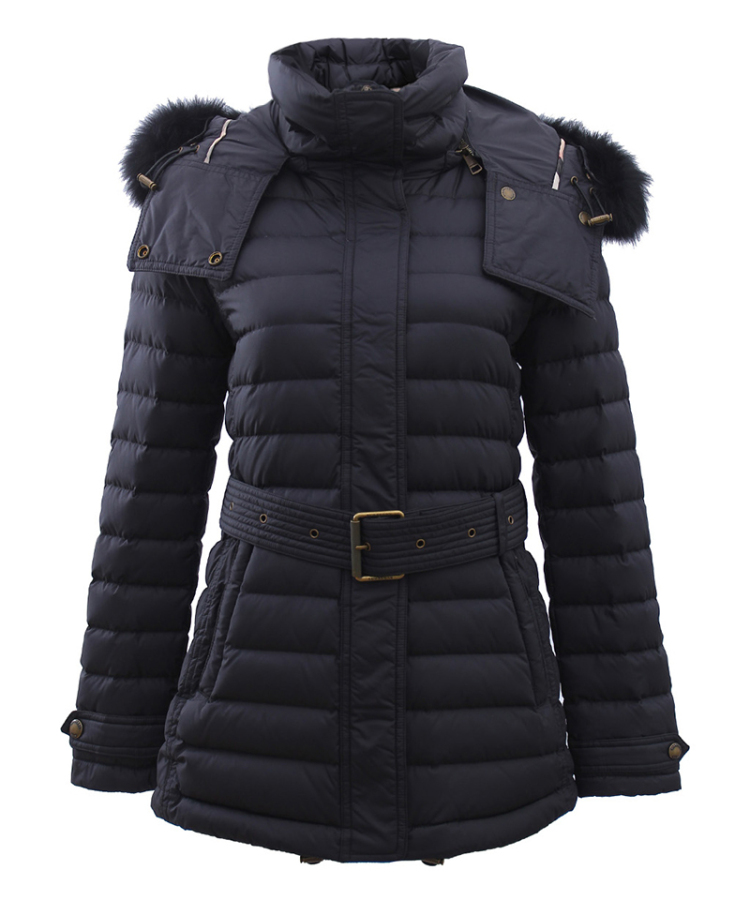 博柏利burberry巴宝莉女士羽绒服黑色39333861 m