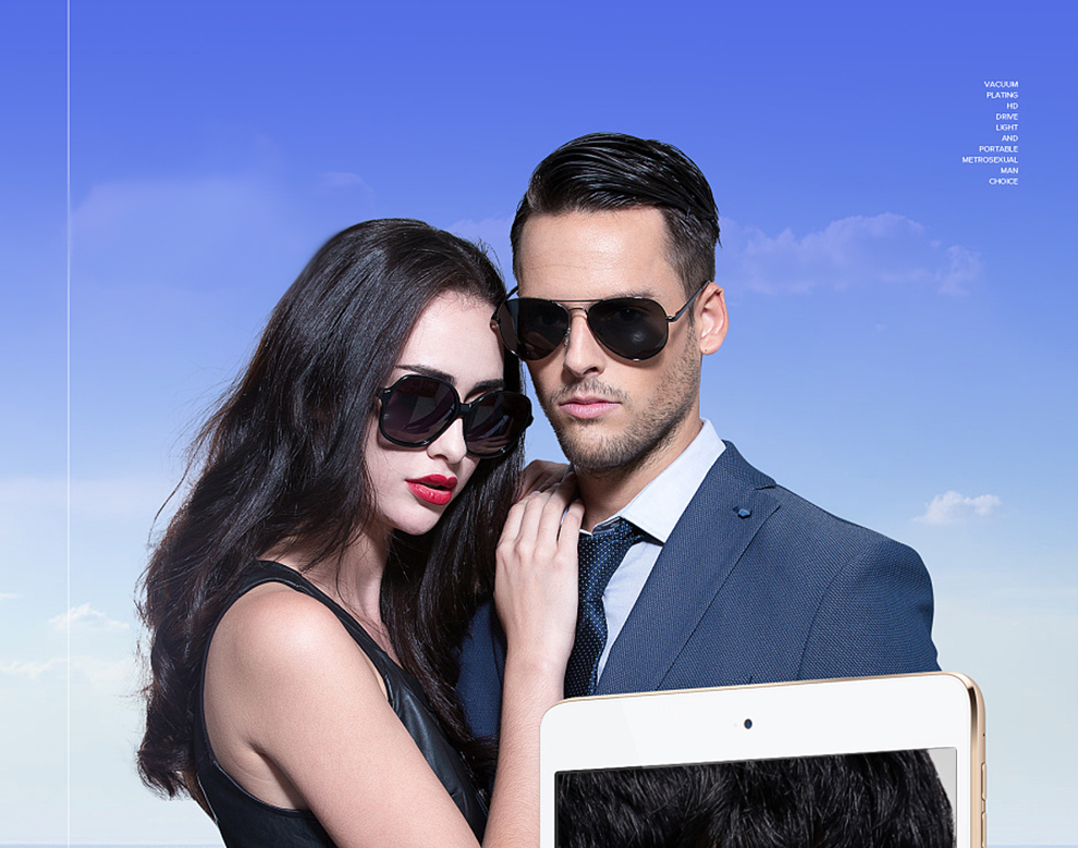 太阳镜男女款偏光驾驶墨镜 时尚炫彩镀膜眼镜蛤蟆镜 可配近视情侣眼镜