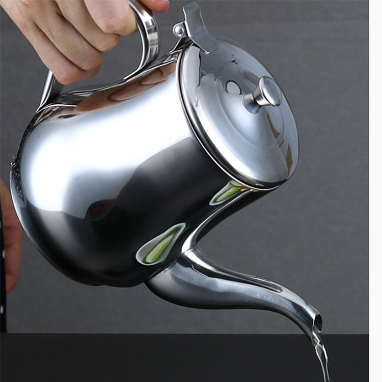 不锈钢小油壶厨房酱醋装油瓶家用小油壶调料壶简约y :11安304加厚(约