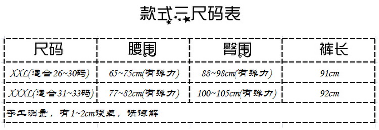 经典蜜雪 2015 加绒加厚竖条纹仿皮 弹力打底裤女显瘦PU皮紧身小脚裤 款式一条纹蓝 XXL(26-30码)