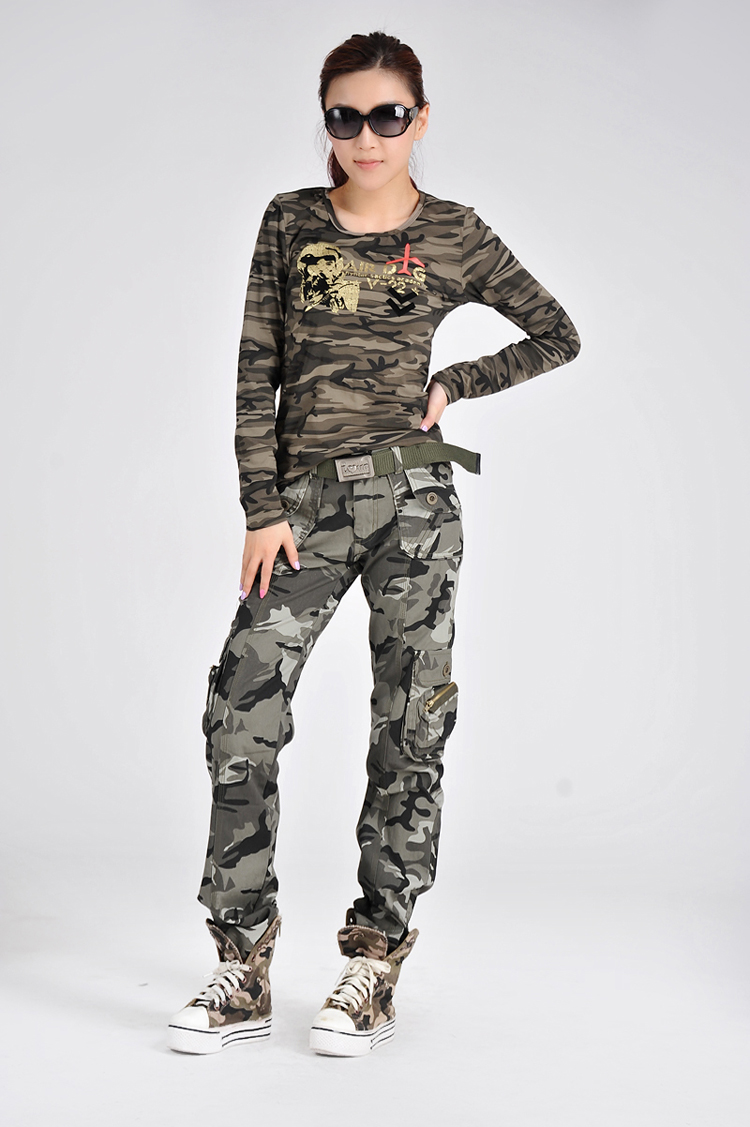 户外鞋服 军迷服饰 户外尖峰(hu wai jian feng) 韩版休闲仿生迷彩