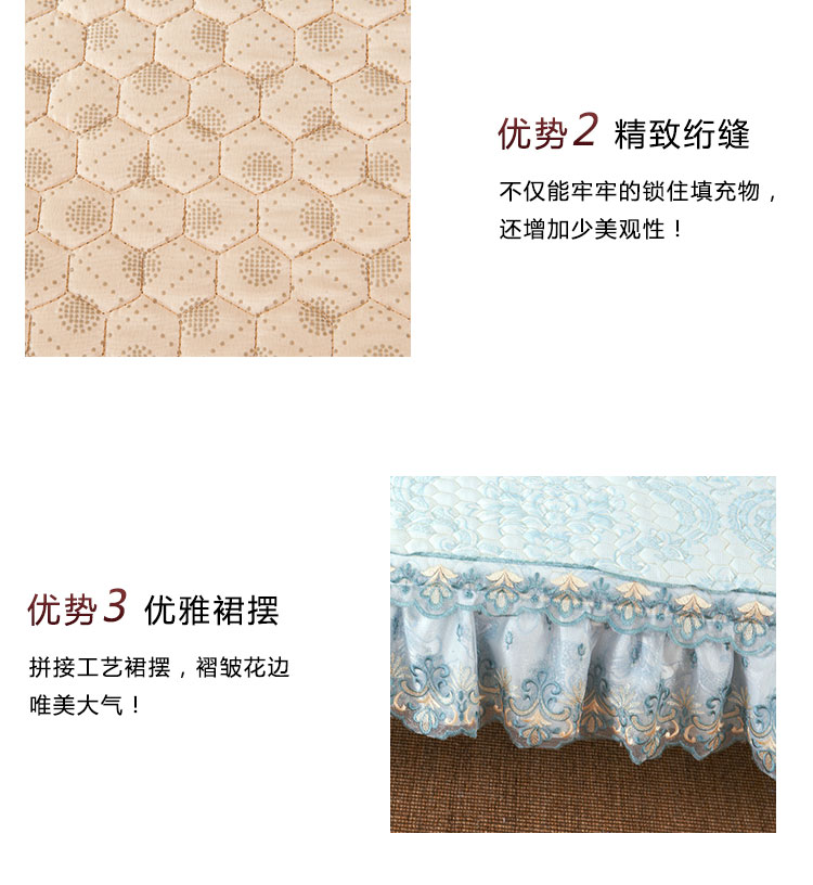 
                                        【可定制满就送大礼】蝶饰坊 沙发垫坐垫防滑 沙发垫子 沙发垫套装套罩 欧式风情-浅咖 110*240cm五人座                